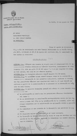 Ordenanza n° 5964 de 1985