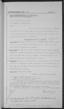 Ordenanza n° 3186 de 1964