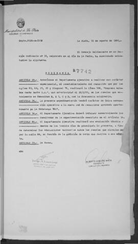 Ordenanza n° 7742 de 1991