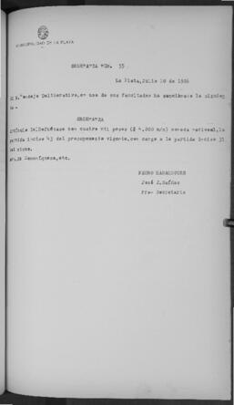 Ordenanza n° 55 de 1926
