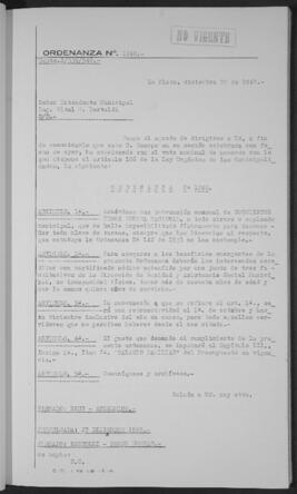 Ordenanza n° 1240 de 1948