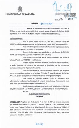 Decreto nº 991 de 2024, ALAK, Julio Cesar