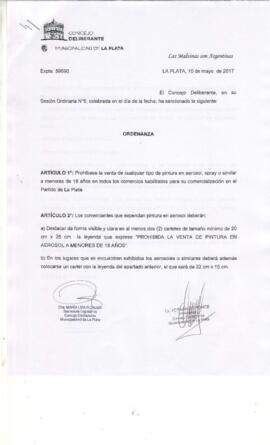 Ordenanza nº 11507 de 2017