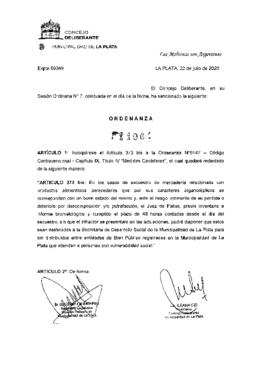 Ordenanza nº 11964 de 2020