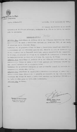 Ordenanza n° 7406 de 1989