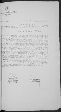 Ordenanza n° 8748 de 1996