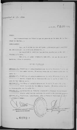Ordenanza n° 4892 de 1981
