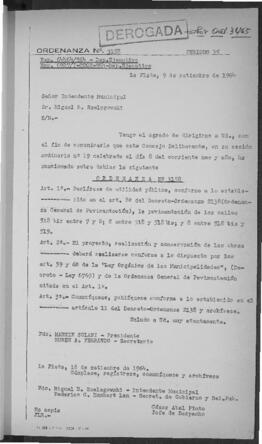 Ordenanza n° 3158 de 1964