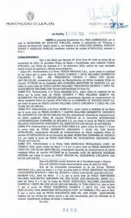 Decreto nº 480 de 2023, GARRO, Julio cesar