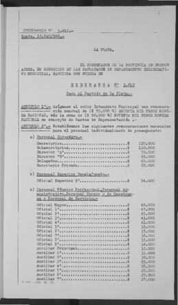 Ordenanza n° 3612 de 1968