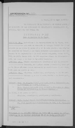 Ordenanza n° 3537 de 1967