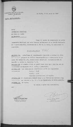 Ordenanza n° 7265 de 1989