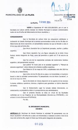 Decreto nº 825 de 2024, ALAK, Julio Cesar