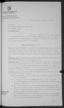 Ordenanza n° 6611 de 1987