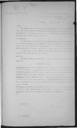 Ordenanza n° 5090 de 1981