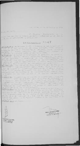 Ordenanza n° 8747 de 1996