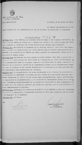 Ordenanza n° 7754 de 1991