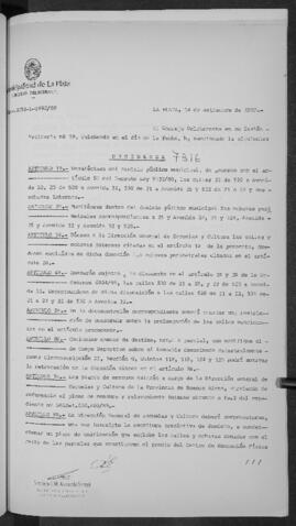 Ordenanza n° 7316 de 1989