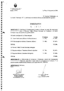 Ordenanza nº 9732 de 2004