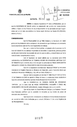 Decreto nº 2057 de 2020, GARRO, Julio cesar