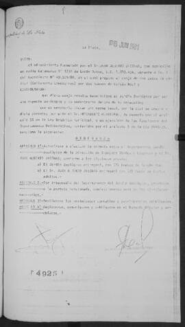 Ordenanza n° 4925 de 1981