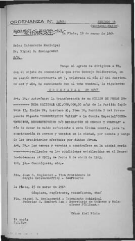 Ordenanza n° 3047 de 1964