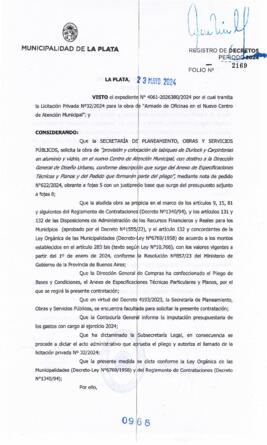 Decreto nº 968 de 2024, ALAK, Julio Cesar