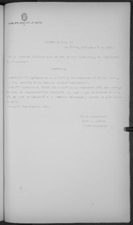 Ordenanza n° 94 de 1926