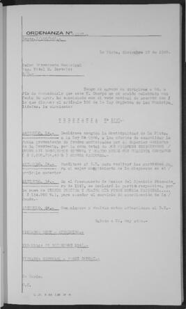 Ordenanza n° 1237 de 1948
