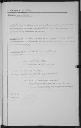 Ordenanza n° 1782 de 1949