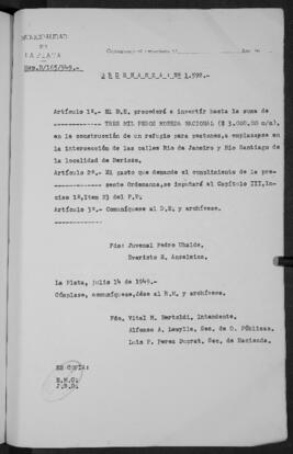 Ordenanza n° 1592 de 1949