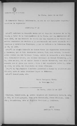 Ordenanza n° 0035 de 1937