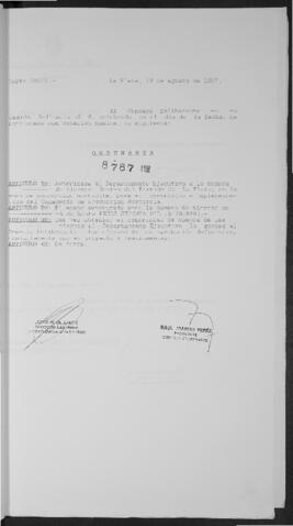 Ordenanza n° 8787 de 1997
