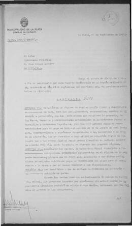 Ordenanza n° 6016 de 1985
