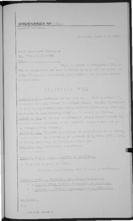 Ordenanza n° 1483 de 1949