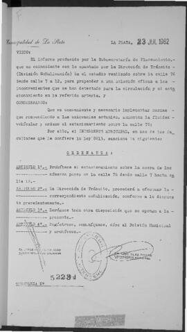 Ordenanza n° 5223 de 1982