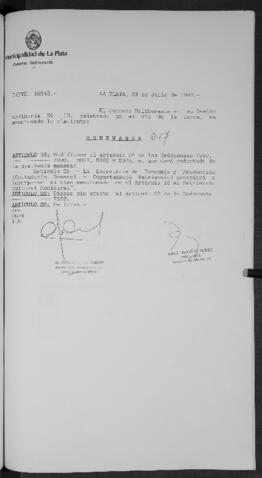 Ordenanza n° 8157 de 1993
