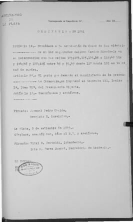 Ordenanza n° 1691 de 1949