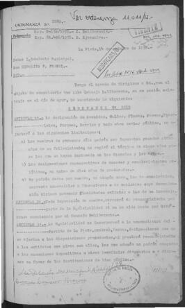 Ordenanza n° 2280 de 1958