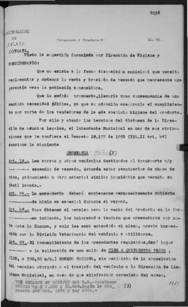 Ordenanza n° 2036 de 1955