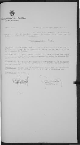 Ordenanza n° 8056 de 1992