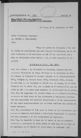 Ordenanza n° 3173 de 1964