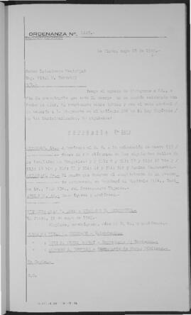 Ordenanza n° 1445 de 1949