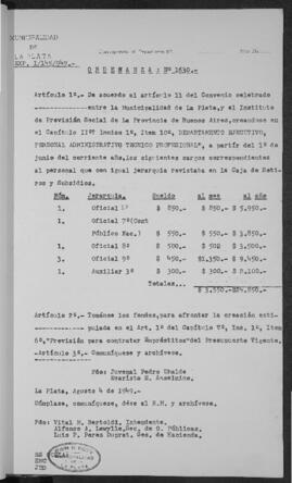 Ordenanza n° 1630 de 1949