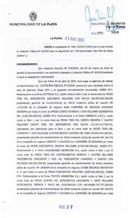 Decreto nº 837 de 2024, ALAK, Julio Cesar