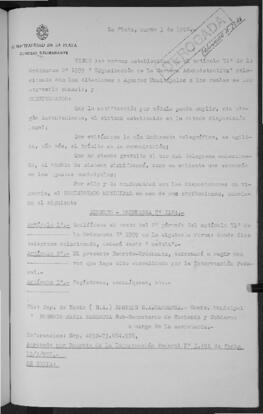 Ordenanza n° 2164 de 1958