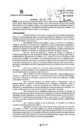 Decreto nº 2065 de 2020, GARRO, Julio cesar