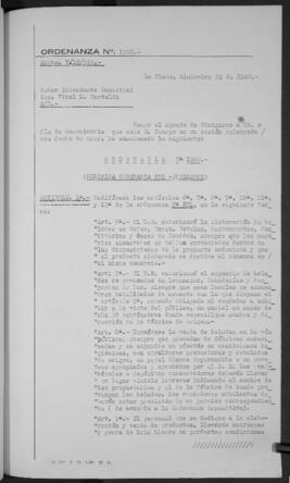 Ordenanza n° 1268 de 1948