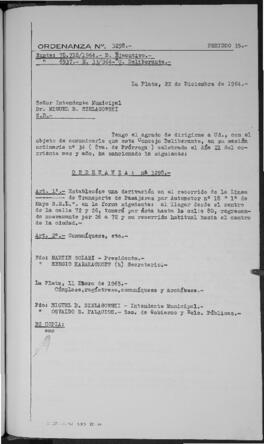 Ordenanza n° 3298 de 1964