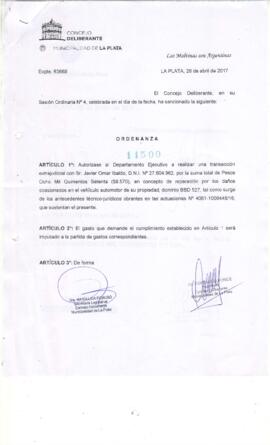 Ordenanza nº 11500 de 2017